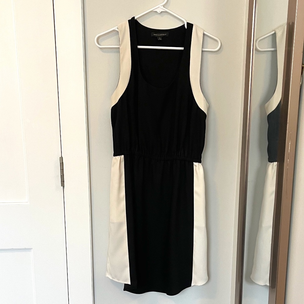 Women's Banana Republic Racerback Colorblock Short Dress